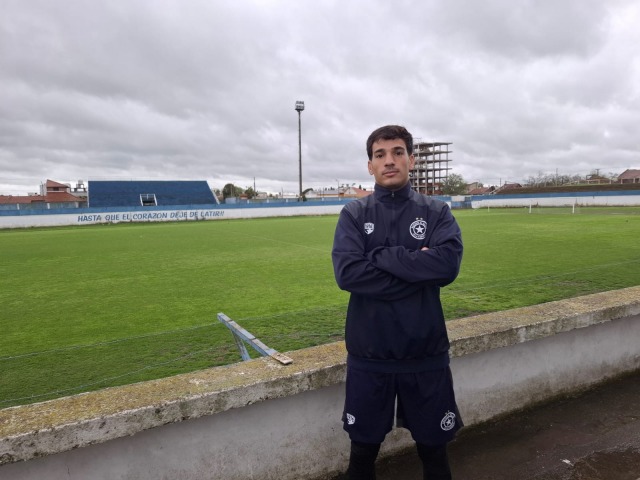 Vicente Barberini ya se entrena en Racing y piensa en el debut